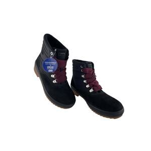 Keds Women's Camp Boots in Black Suede Size: 6.5 NWOB
